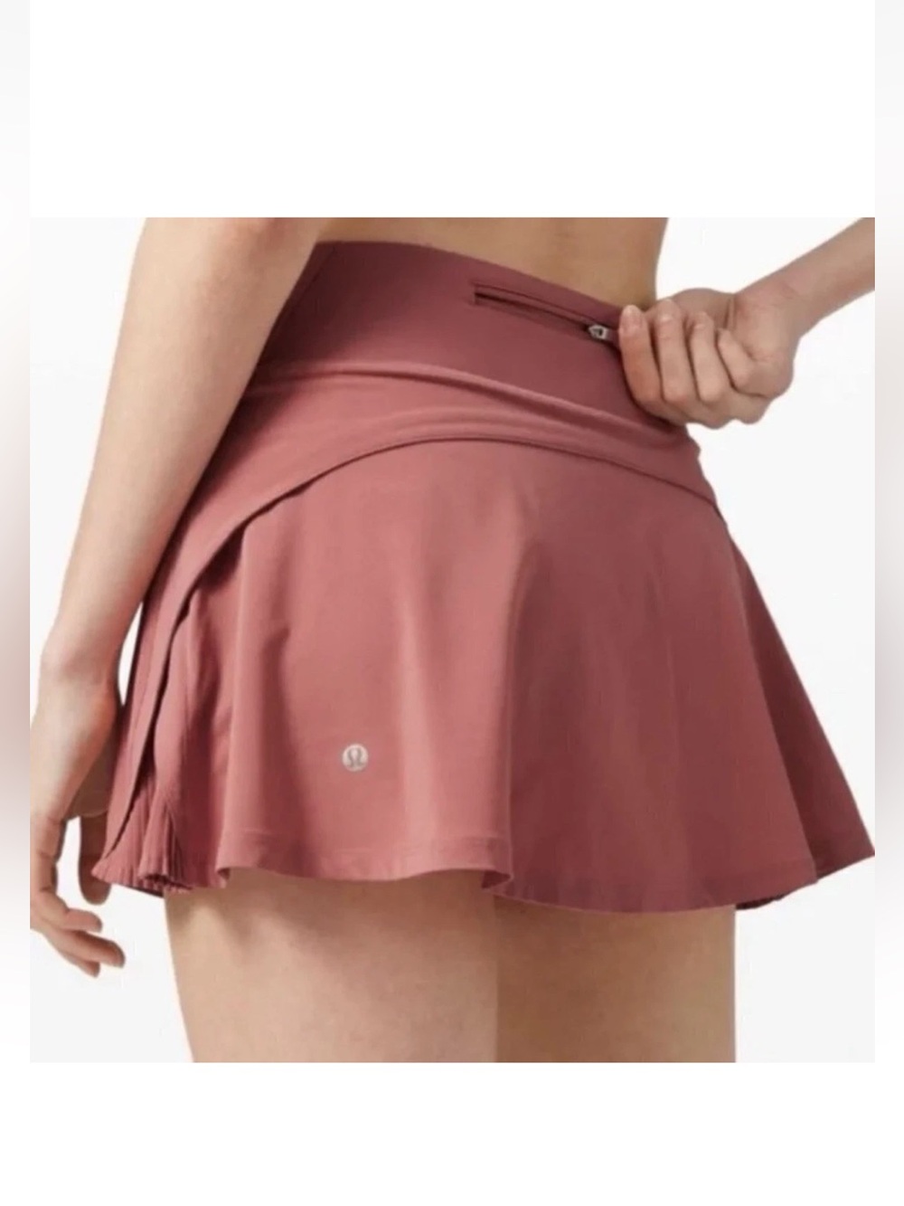 Lululemon Women's Play Off The Pleats Skirt Misty Merlot Size 10